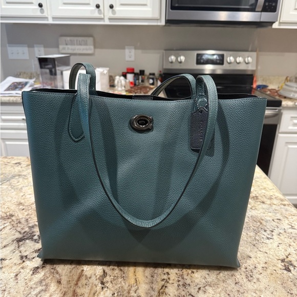 Coach Willow Tote (Forest Green) - Picture 3 of 12